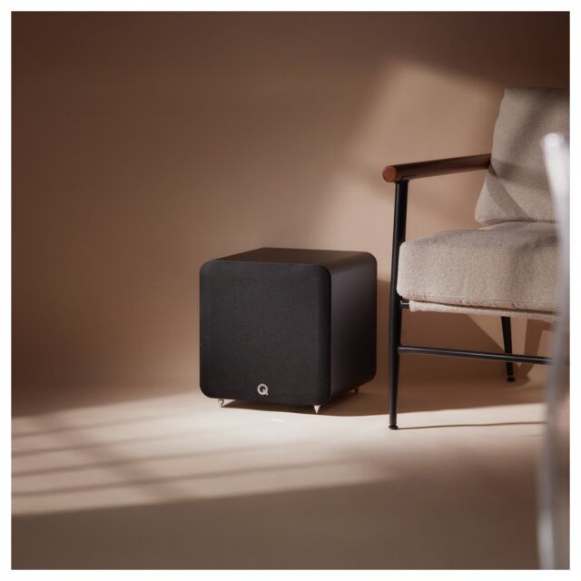 Q Acoustics Q SUB100 250W 10 Inch Subwoofer Satin Black Each