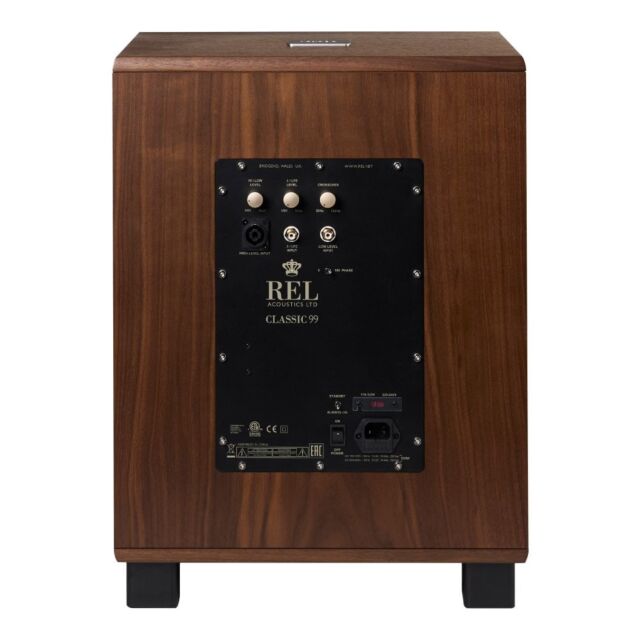 REL Acoustics Classic 99 Subwoofer in Walnut