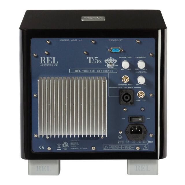 REL Acoustics T/5x Subwoofer Gloss Black