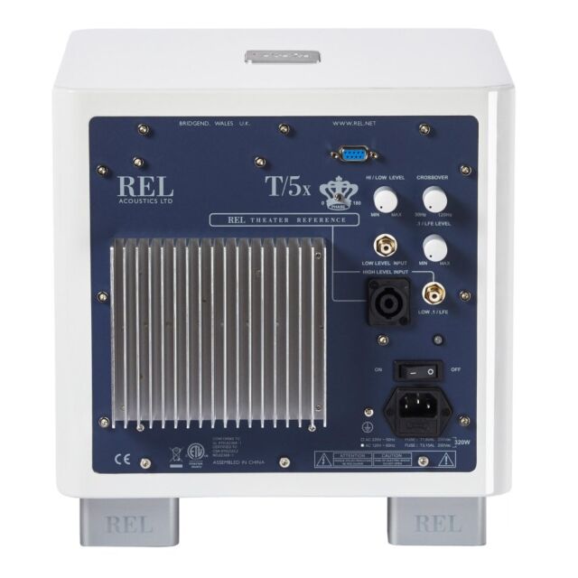 REL Acoustics T/5x Subwoofer Gloss White