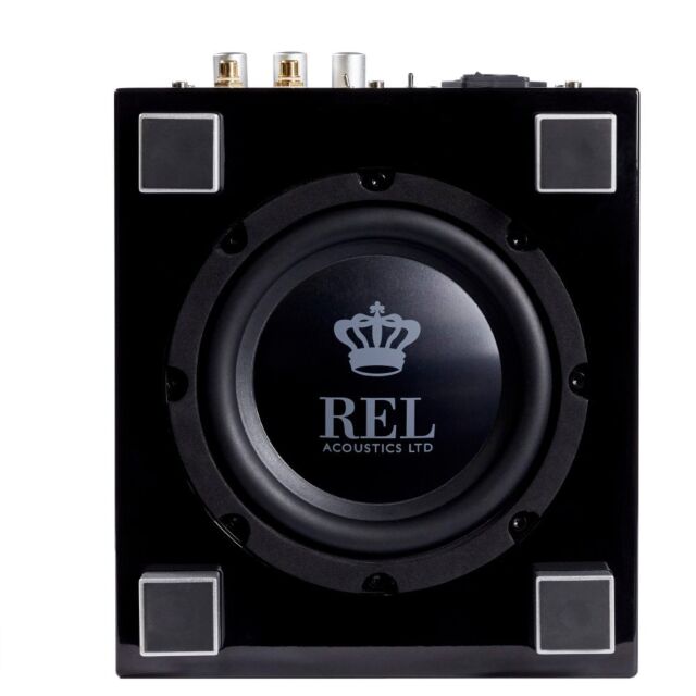 REL TZEROMKIII-BK TZero MKIII Subwoofer Black