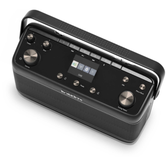 Roberts BLUTUNE 7 Stereo DAB Dab+ FM Radio With 40 Presets - Black