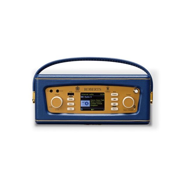Roberts Revival iStream 3L DAB+ FM Bluetooth Internet Smart Radio works with Amazon 30 station presets in Midnight Blue