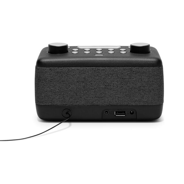 Roberts Ortus 4 Dab+/Fm Bedside Radio W/ Bluetooth Black