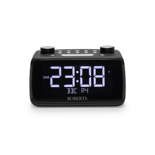 Roberts Radio ORTUS4BK Black Alarm Clock Radio DAB+/FM