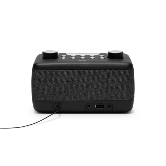 Roberts Radio ORTUS4BK Black Alarm Clock Radio DAB+/FM