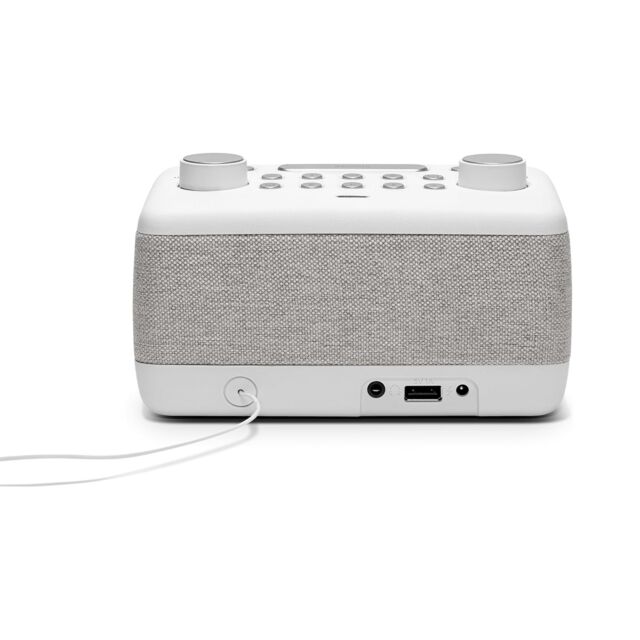 Roberts Ortus 4 Dab+/Fm Bedside Radio W/ Bluetooth White