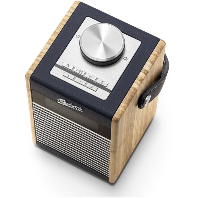Roberts RAMBLERMIDINB Dab/Dab+/Fm RDS Bookshelf Bluetooth Radio Bluetooth Navy Blue