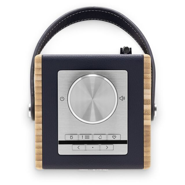 Roberts RAMBLERMIDINB Dab/Dab+/Fm RDS Bookshelf Bluetooth Radio Bluetooth Navy Blue
