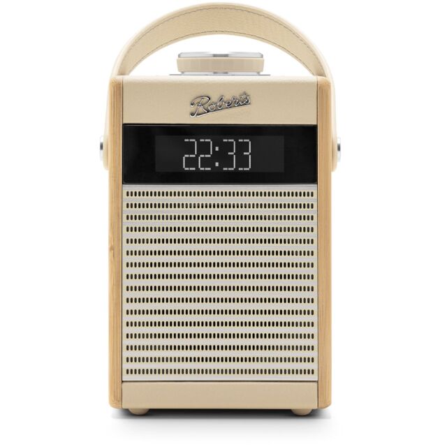 Roberts RAMBLERMIDIPC Dab/Dab+/Fm RDS Bookshelf Bluetooth Radio Bluetooth Pastel Cream