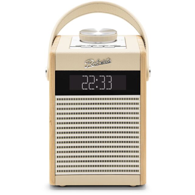 Roberts RAMBLERMIDIPC Dab/Dab+/Fm RDS Bookshelf Bluetooth Radio Bluetooth Pastel Cream