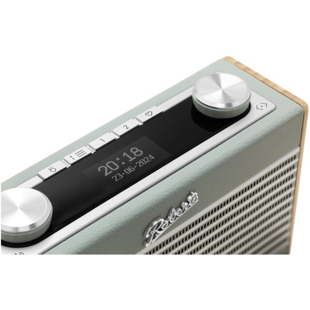 Roberts Radio Rambler Uno DAB/DAB+/FM RDS Radio with Bluetooth - Duck Egg