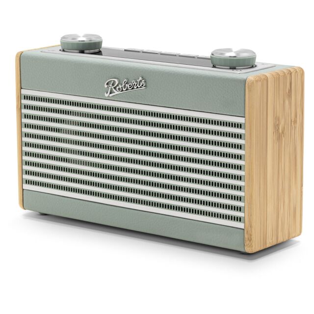 Roberts Radio Rambler Uno DAB/DAB+/FM RDS Radio with Bluetooth - Duck Egg