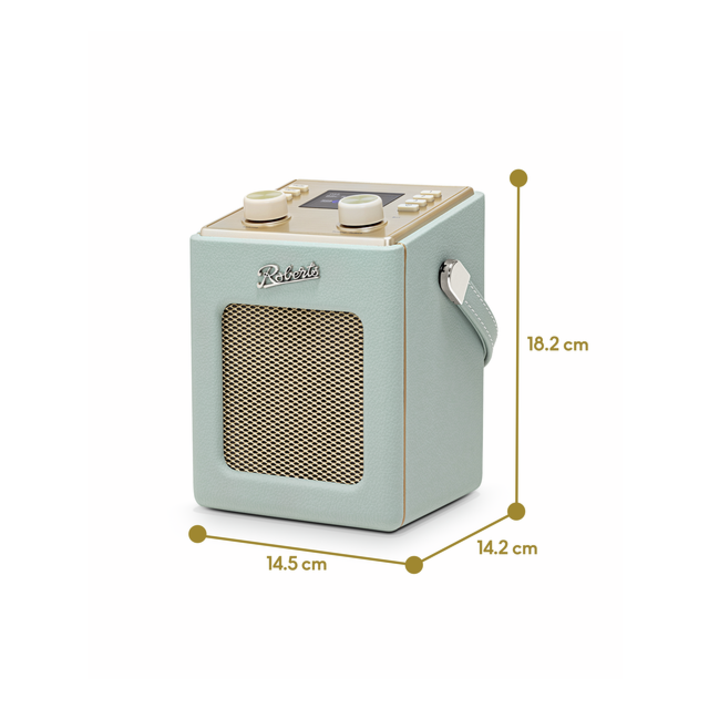 Roberts Revival Mini 2 DAB+/FM Portable Radio with Bluetooth in Duck Egg
