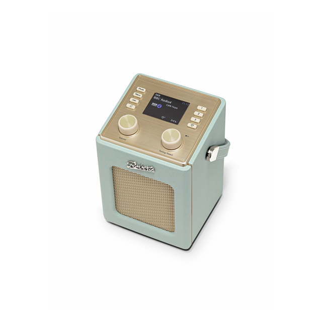 Roberts Revival Mini 2 DAB+/FM Portable Radio with Bluetooth in Duck Egg