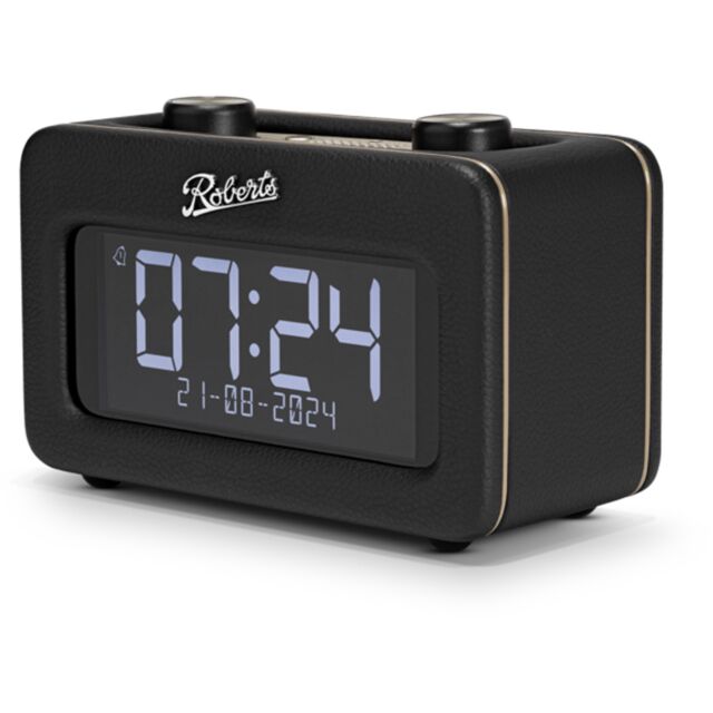 Roberts Revival Rest DAB DAB+ FM RDS Bluetooth Radio in Black