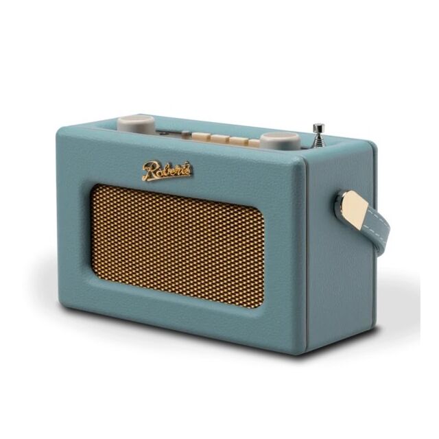 Roberts REV-UNOBTDE Revival Uno DAB Radio with Bluetooth - Duck Egg Blue