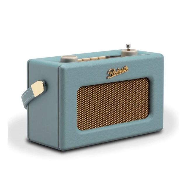 Roberts REV-UNOBTDE Revival Uno DAB Radio with Bluetooth - Duck Egg Blue