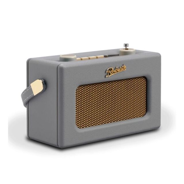 Roberts Revival Uno BT DAB DAB+ FM Radio with Bluetooth in Dove Grey