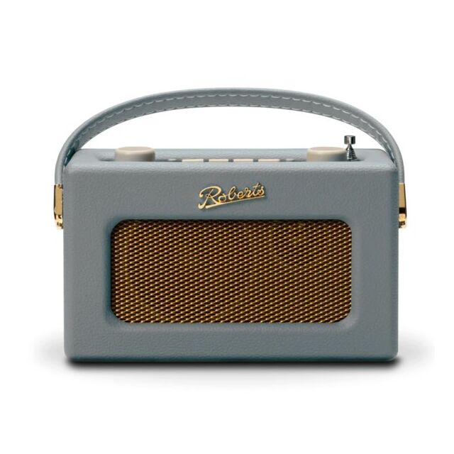 Roberts Revival Uno BT DAB DAB+ FM Radio with Bluetooth in Dove Grey