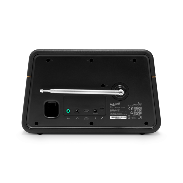 Roberts Reva DAB/DAB+/FM Bluetooth Radio Black