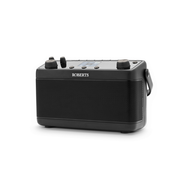 Roberts Stream 219 Internet/DAB+/FM/Bluetooth Portable Stereo Radio in Black