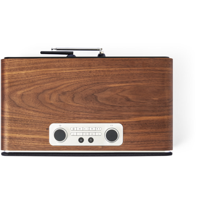 Roberts Stream 67L Bluetooth Sound System with CD Player and Internet DAB+ Radio in Walnut