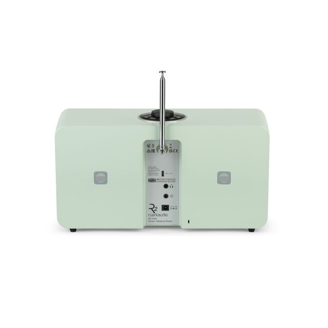 Ruark R2 MK4 Wireless Smart Music System – Sea Mist Lacquer