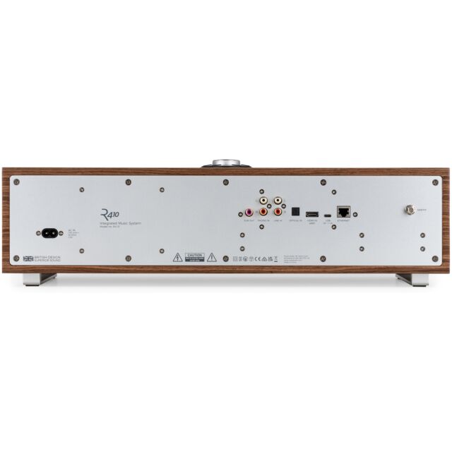 Ruark R410-FW Integrated Music System In Fused Walnut