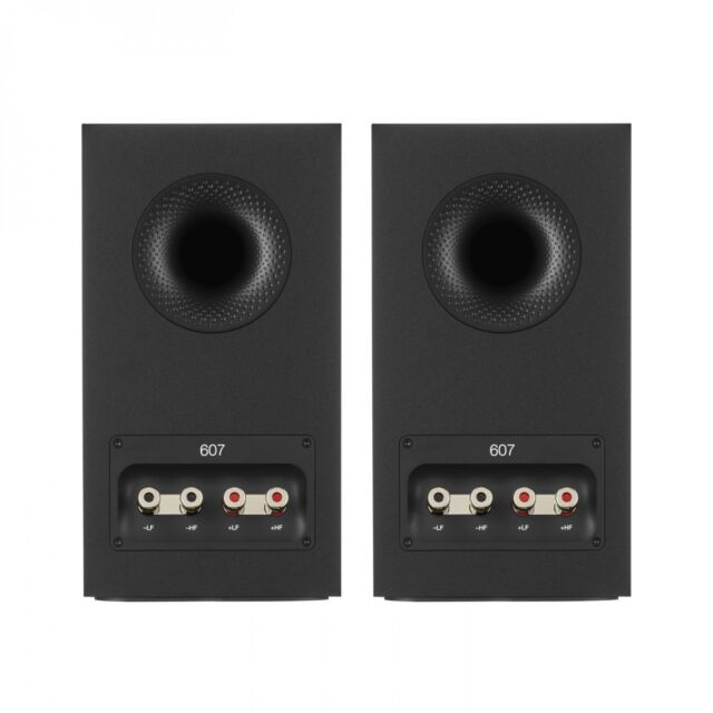 Ruark R610-607S3BK Music Console With B&W 607S3 Black Package 