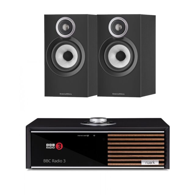 Ruark R610-607S3BK Music Console With B&W 607S3 Black Package 