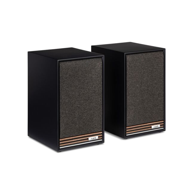 Ruark R610 Music Console with Sabre-R Bookeshelf Speakers Premium Streaming System in Charcoal