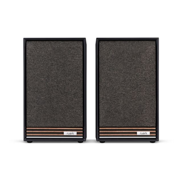 Ruark R610 Music Console with Sabre-R Bookeshelf Speakers Premium Streaming System in Charcoal