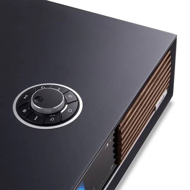 Ruark Audio R710 Streaming Amplifier with CD Player All-in-One System Charcoal Grey