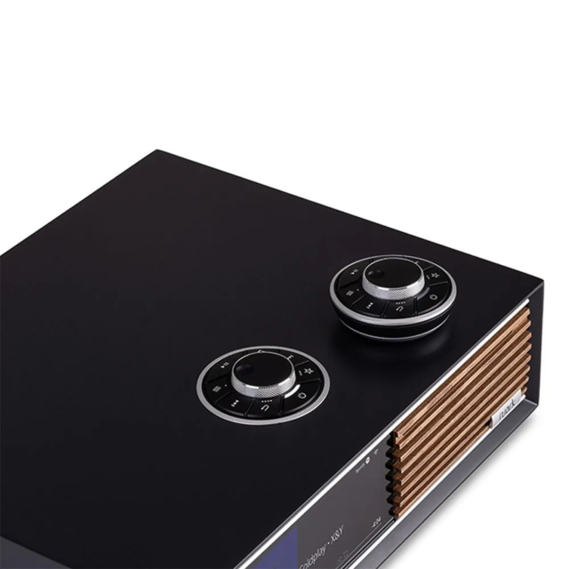 Ruark Audio R710 Streaming Amplifier with CD Player All-in-One System Charcoal Grey