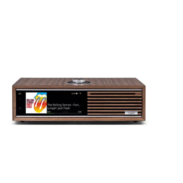 Ruark Audio R710 Streaming Amplifier with CD Player All-in-One System Walnut