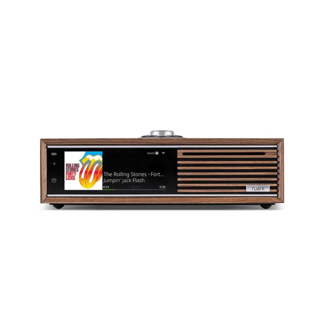 Ruark Audio R710 Streaming Amplifier with CD Player All-in-One System Walnut