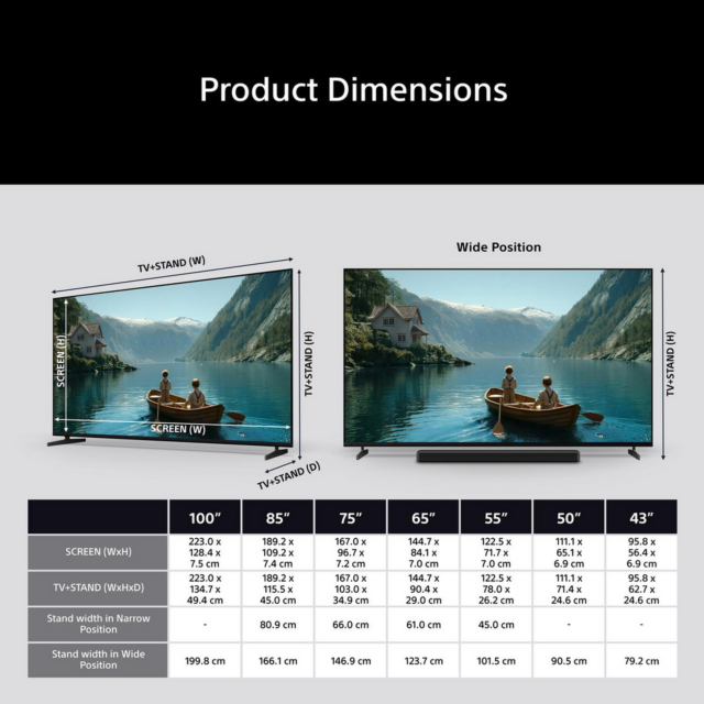 Sony K65XR38M2PB.UKA 65inch 4K LED Smart TV