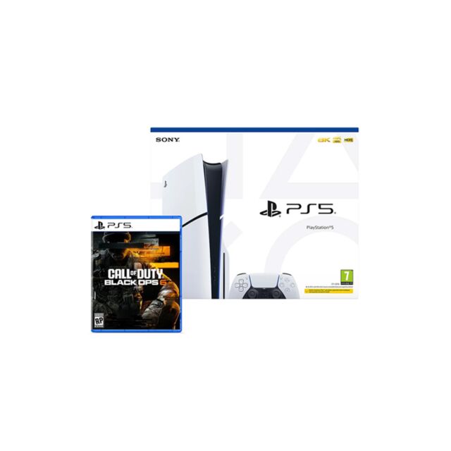 Sony PS5 Call of Duty Black Ops 6 Gaming Bundle with Extra Controller and Charging Dock