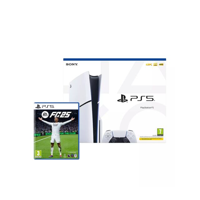 Sony PS5 EA SPORTS FC 25 Ultimate Gaming Bundle Includes Extra Controller & Charging Dock