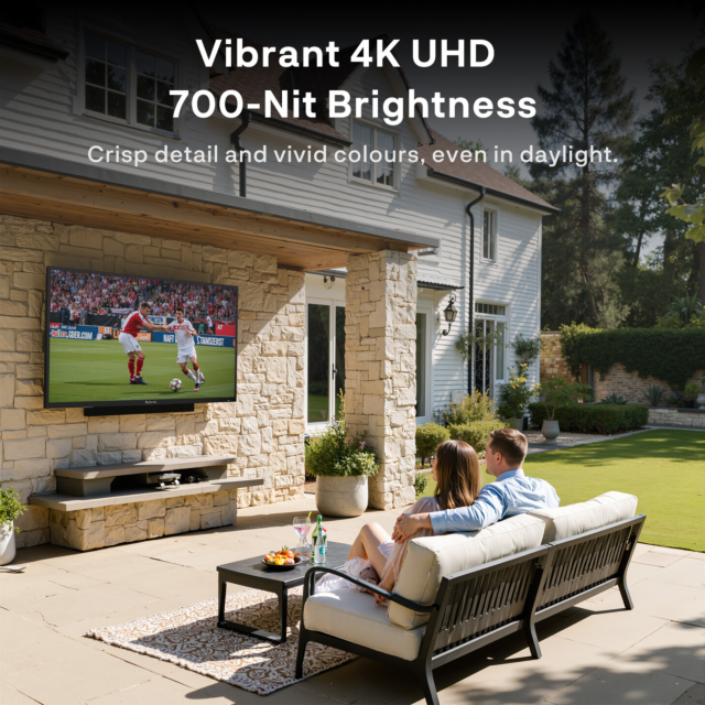 Sylvox OT65B1K4GC 65inch Partial Sun Outdoor TV