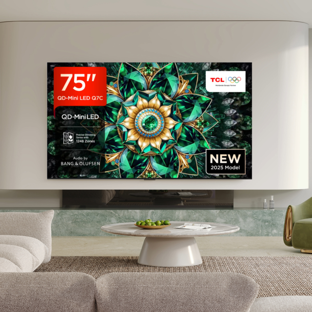 TCL 75Q7C-UK 75inch 4K QD-Mini LED UHD Smart Google TV