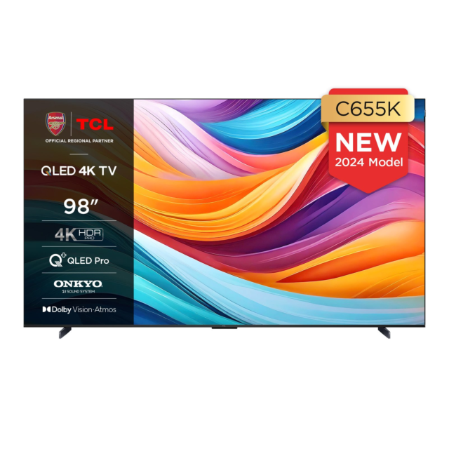 TCL 98C655K 98inch 4K QLED HDR Pro Google TV