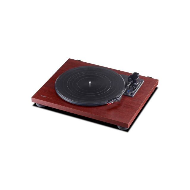 Teac TN-180BT Bluetooth 3-Speed Analog Belt Driven Turntable With Phono Eq - Cherry