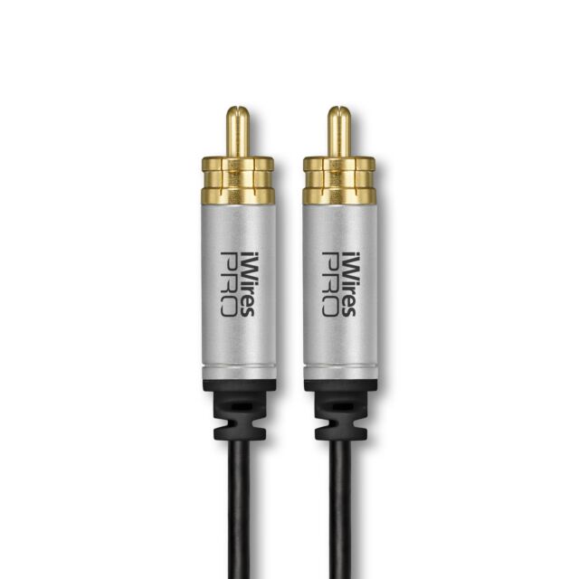 Techlink 711055 iWires Subwoofer Cable 1 x RCA to 1 x RCA - 5m