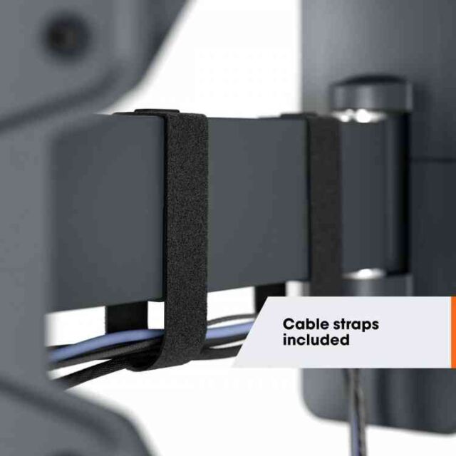 Vogels TVM1445 Quick Series Display Wall Mount, 32-65inch, Turn - Double Arm