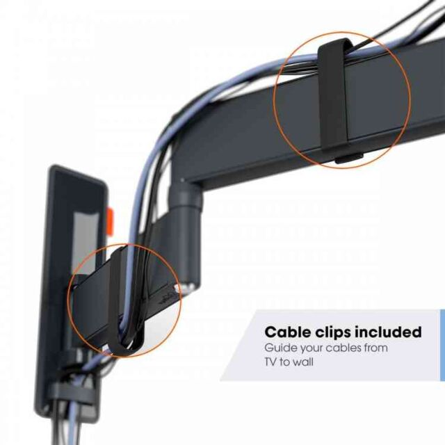 Vogels TVM3665 Comfort Series Display Wall Mount (Ideal For Oled), 40-77inch, Turn - Double Arm