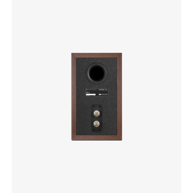 Wharfedale DIAMOND12.1I 2 way Standmount speaker Pair Walnut