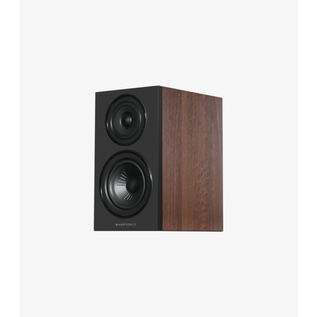 Wharfedale DIAMOND12.1I 2 way Standmount speaker Pair Walnut