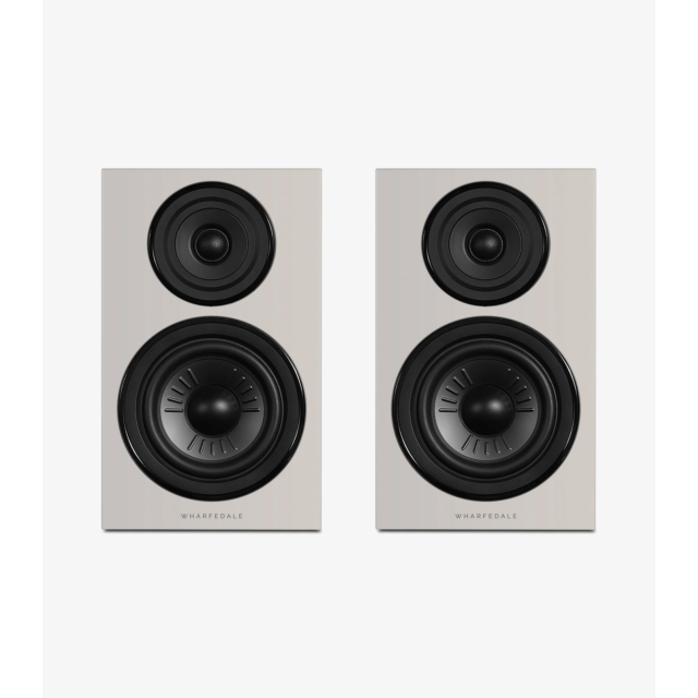 Wharfedale DIAMOND12.2I 2 way Standmount Bookshelf Speaker Grey